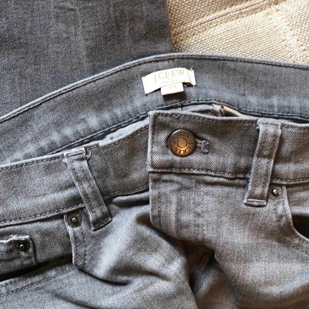 J Crew Grey Jeans - Picture 3 of 6